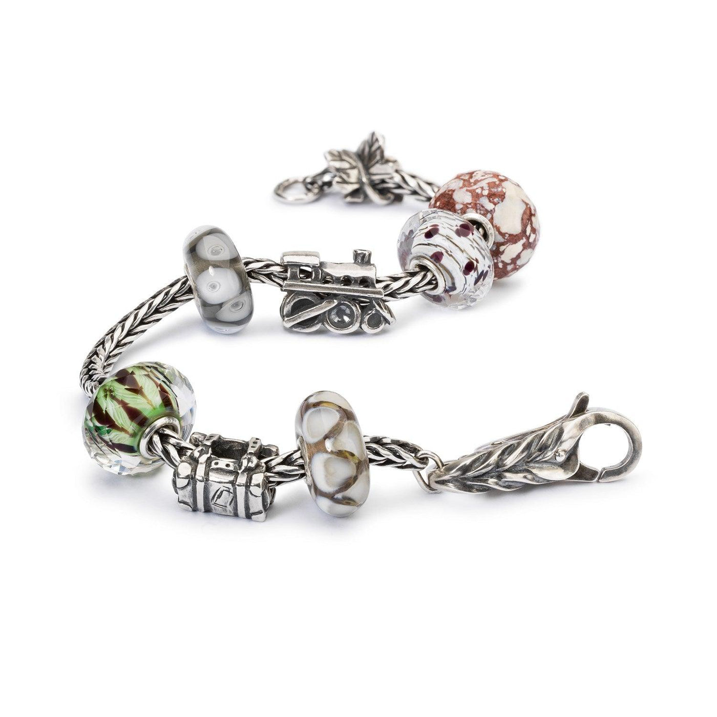 Oldschool Bőrönd Bead - Trollbeads Ékszerek Magyarország